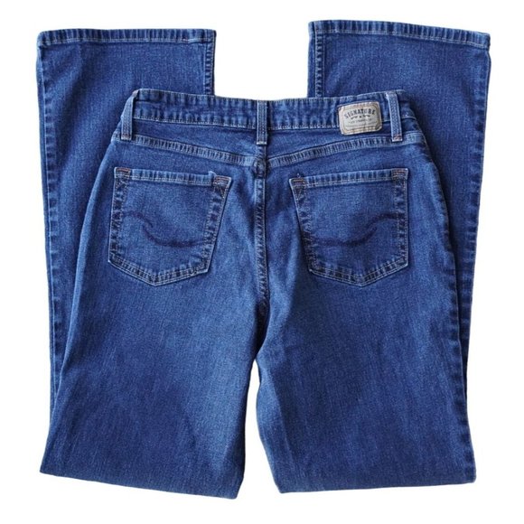 Signature by Levi Strauss Jeans Womens Size 8 Misses Medium At Waist Boot Cut St - Picture 2 of 12